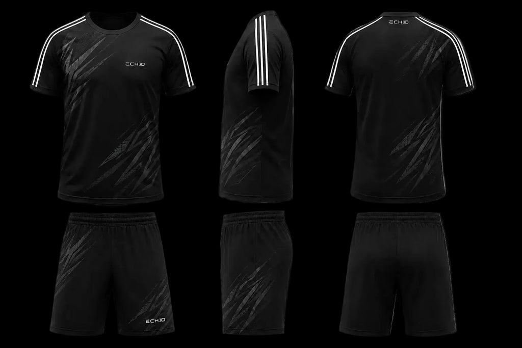 ECHO Maillot Shadow - noir & blanc