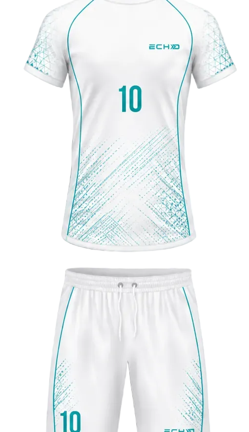 ECHO Maillot Frost - blanc & turquoise