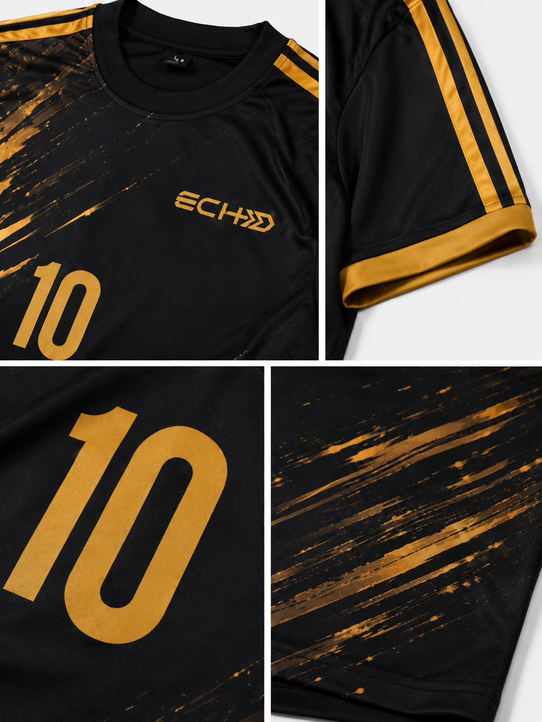 ECHO maillot Prestige - Noir & or