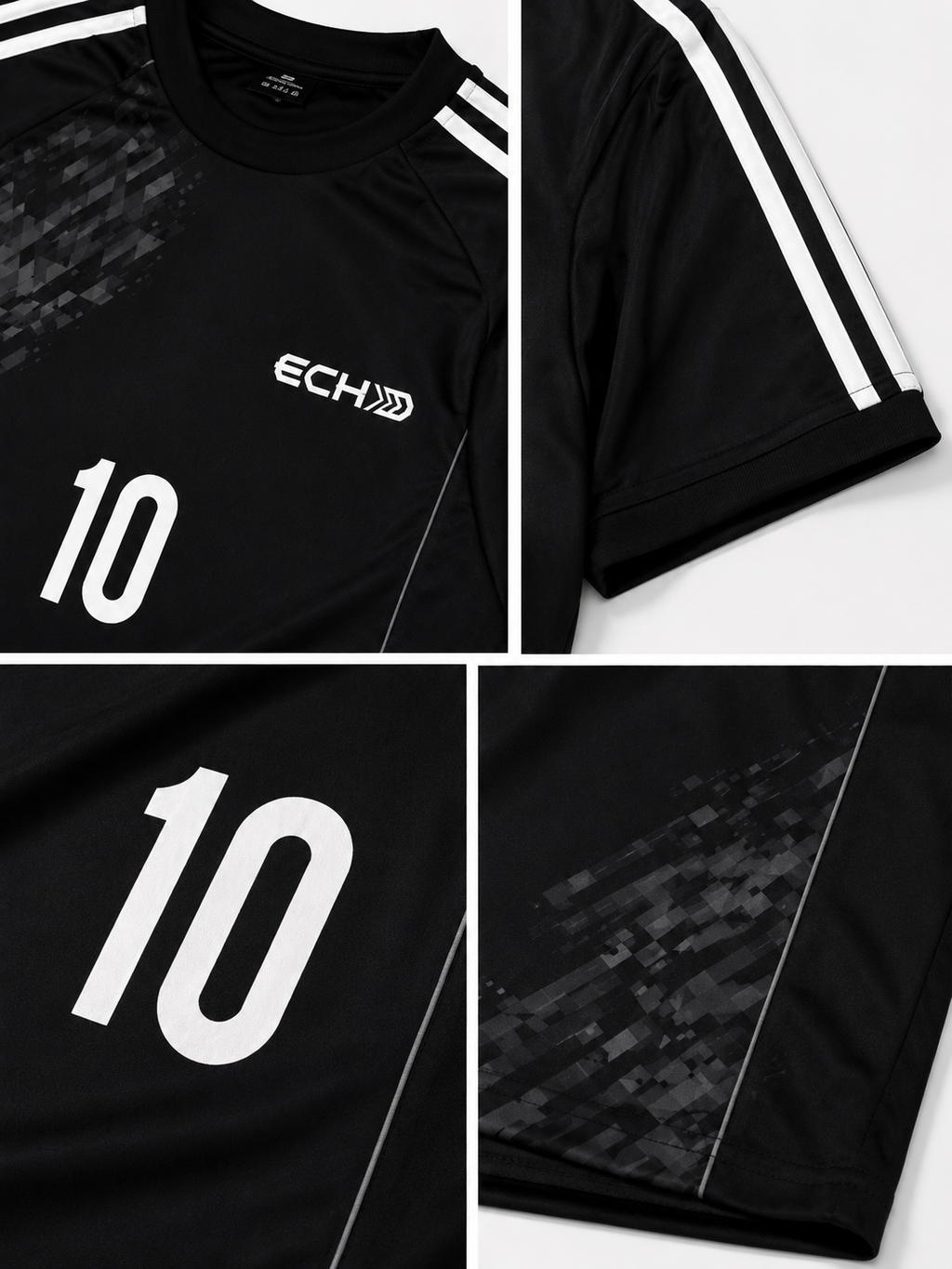 ECHO Maillot Shadow - noir & blanc