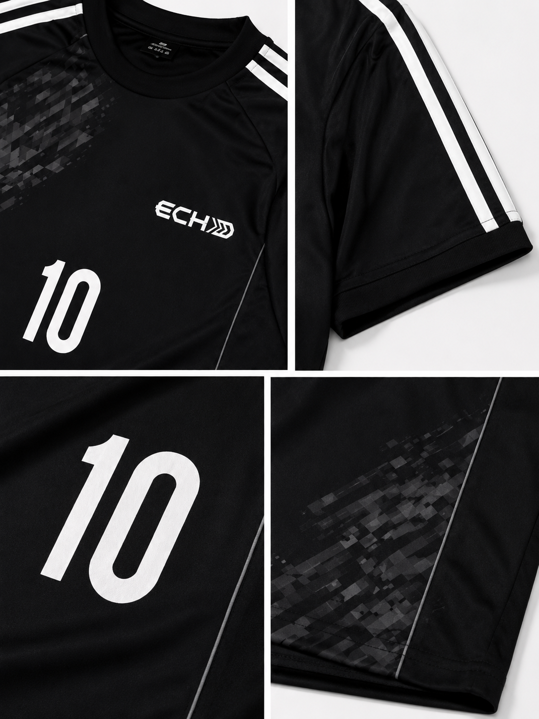 ECHO Maillot Shadow - noir & blanc