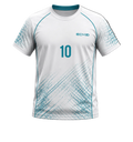 ECHO Maillot Frost - blanc & turquoise