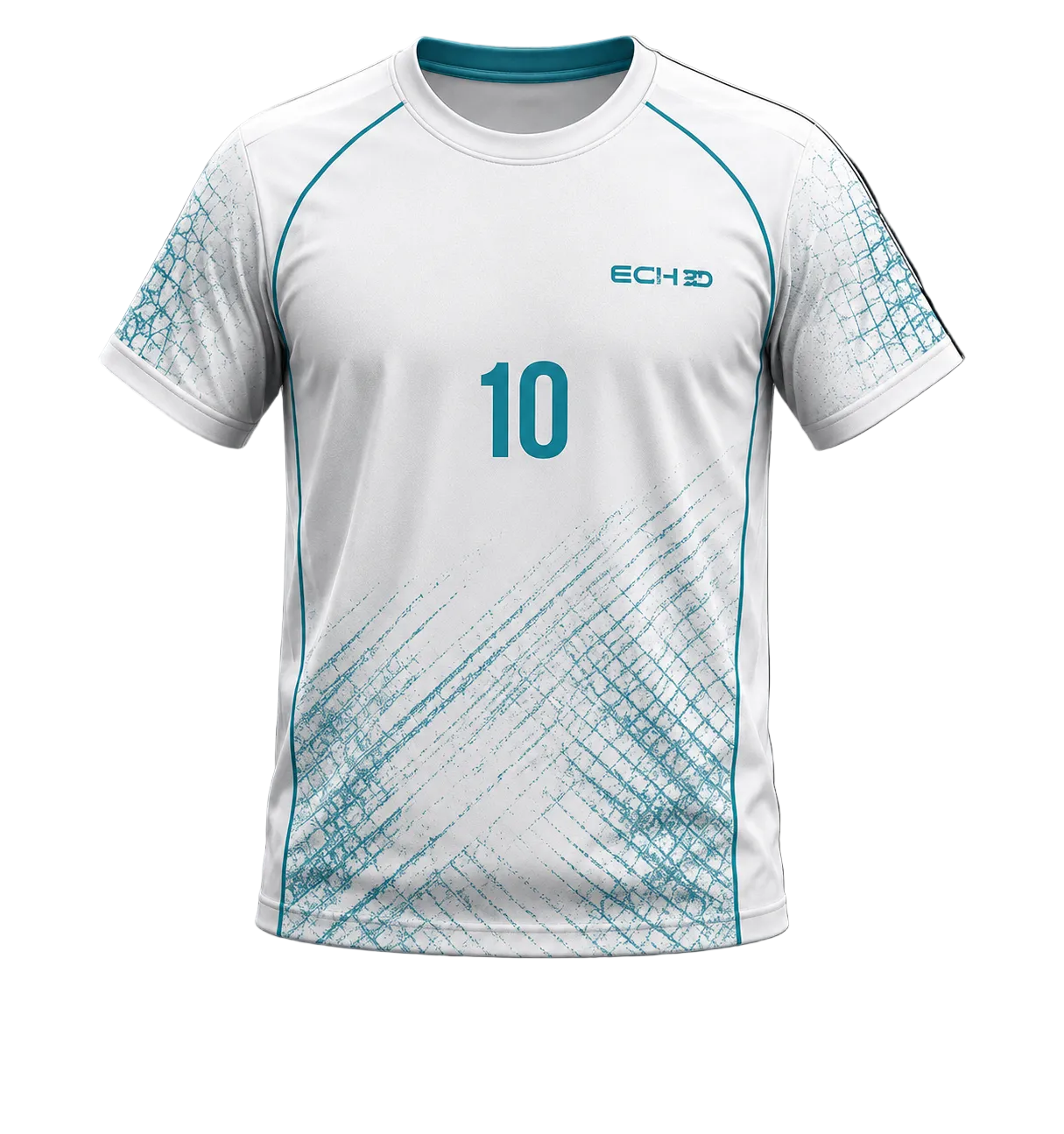 ECHO Maillot Frost - blanc & turquoise