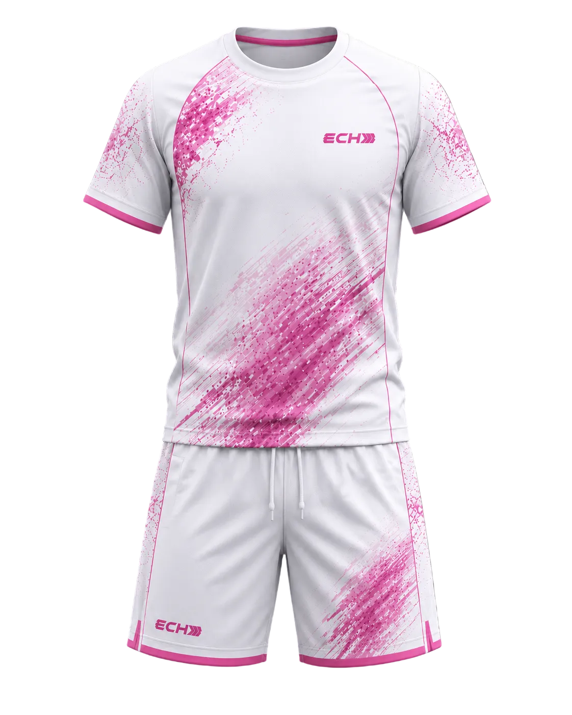 Ensemble Goat - blanc & rose